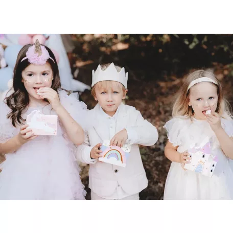 Unikornis és Vár Snack Dobozok (6 db)