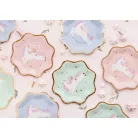 Unikornis Papír Tányérok (6 db)