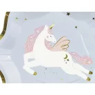 Unikornis Papír Tányérok (6 db)