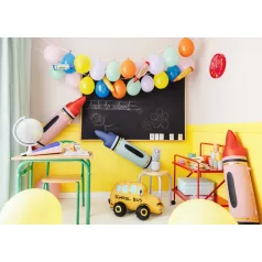 Fólia lufi – Kék ceruza forma, 23 × 104 cm