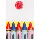 Fólia lufi – Kék ceruza forma, 23 × 104 cm