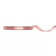 Szatén szalag púderrózsaszín 6mm/25m