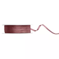 Szatén szalag sötét púderrózsaszín 3mm/50m