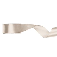 Szatén szalag törtfehér 25mm/25m