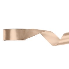 Szatén szalag barack 25mm/25m