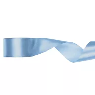 Szatén szalag ködös kék 50mm/25m