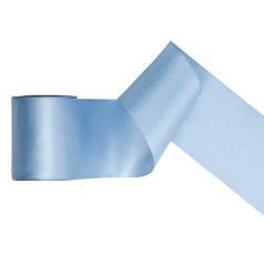 Szatén szalag ködös kék 100mm/25m