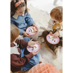 Papírtányér Dalmata 18x18 cm (6 db)