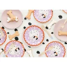 Papírtányér Dalmata 18x18 cm (6 db)