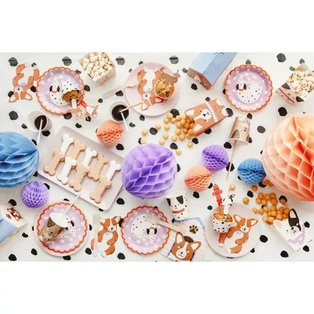 Papírtányér Dalmata 18x18 cm (6 db)