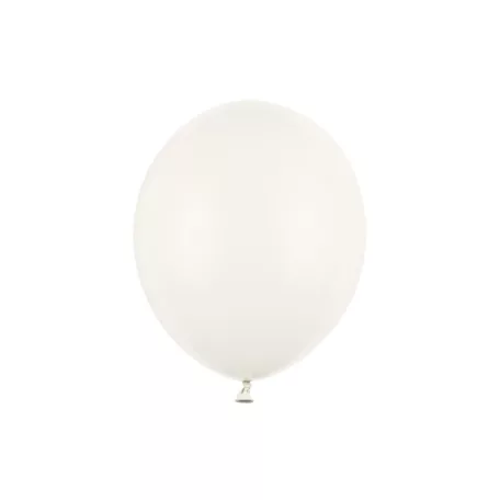 Erős Lufi 30 cm Pasztell törtfehér(100 db)