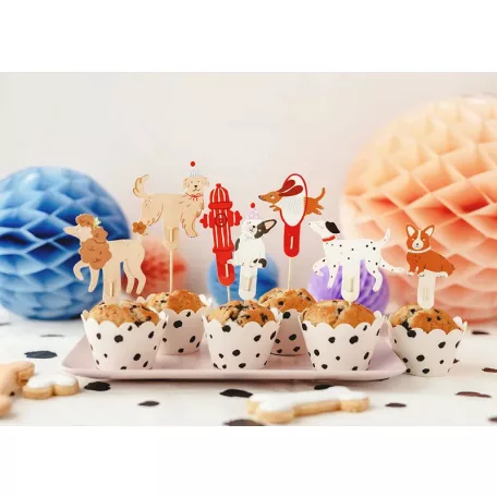 Kutyás süti díszek (7 db)