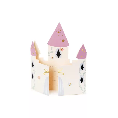 Meghívók kastély forma (6 db.)