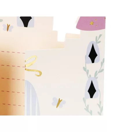 Meghívók kastély forma (6 db.)