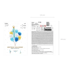 Lufi szett – Első születésnapra, kék (9 db)
