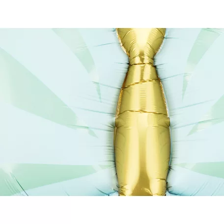 Fólia lufi pillangó mentazöld 69x69 cm