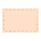 Rózsaszín papírterítő masnikkal 180 x 120 cm (1 db)