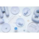 Műanyag pohár - pasztell kék (4 db)