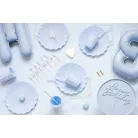 Születésnapi gyertya 14cm pasztel kék (12 db)