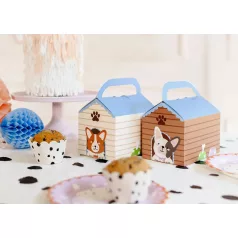 Kutyaház tortadoboz (6 db)