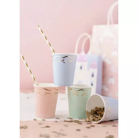 Unikornis party papírpohár 220 ml (6 db)