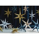 3D Csillag fólia lufi 70cm Arany