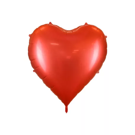 XXL szív alakú fólia lufi 136x129 cm (1 db)