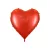 XXL szív alakú fólia lufi 136x129 cm (1 db)