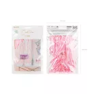 Party függöny - rózsaszín irizáló 100x200cm