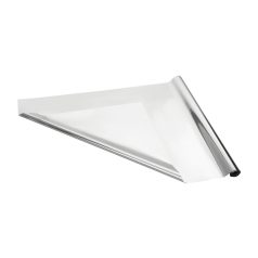 Metálfényű Dekoratív Fólia – Ezüst 0.8x25 m