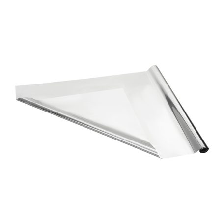 Metálfényű Dekoratív Fólia – Ezüst 0.8x25 m