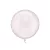 Buborék Lufi áttetsző rózsaszín 40cm