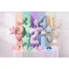 Fólia Lufi Csillag Pasztell kék 48 cm