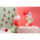 Púderrózsaszín fólia masni lufi girlandhoz (5 db)