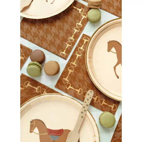 Papírszalvéták – Lovas partyhoz (12 db)