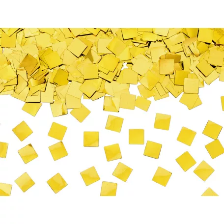 Pezsgősüveg konfetti ágyú – Arany