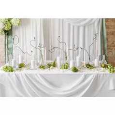 Üveg váza, 10x23cm