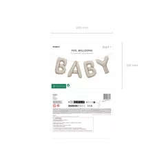 Fólia lufi "Baby", bézs