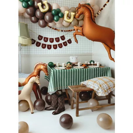 Fólia Lufik – Arany Patkó Girlandhoz (3 db)