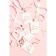 Team Bride kitűző szett  (4 db)