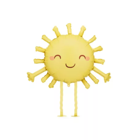 Fólia lufi – Sétáló napocska, sárga