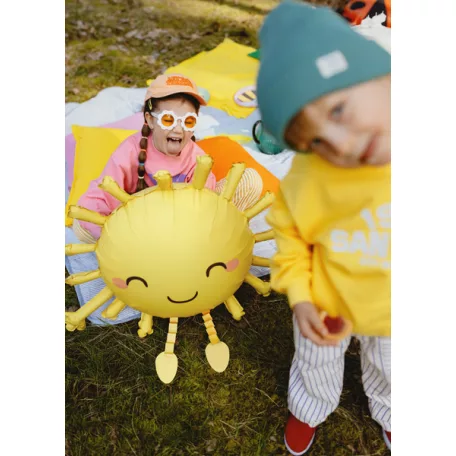 Fólia lufi – Sétáló napocska, sárga