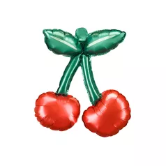 Fólia lufik – Cseresznye, girlandhoz (3 db)