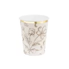 Virágmintás party pohár, 220 ml (6 db)