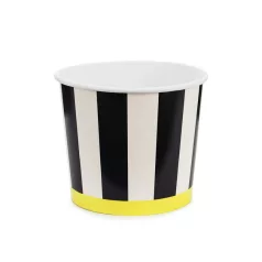 Snack Vödrök Csíkos mintával, 14 cm (2 db)