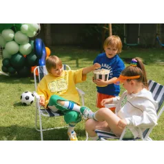 Snack Vödrök Csíkos mintával, 14 cm (2 db)