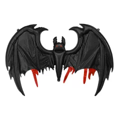 Fekete denevér fólia lufi 120x81 cm