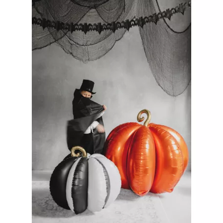 Álló 3D tök fólia lufi 58×58 cm