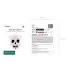 Koponya fólia lufi 36×41 cm