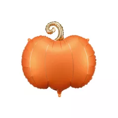 Narancssárga tök fólia lufi 62×59 cm